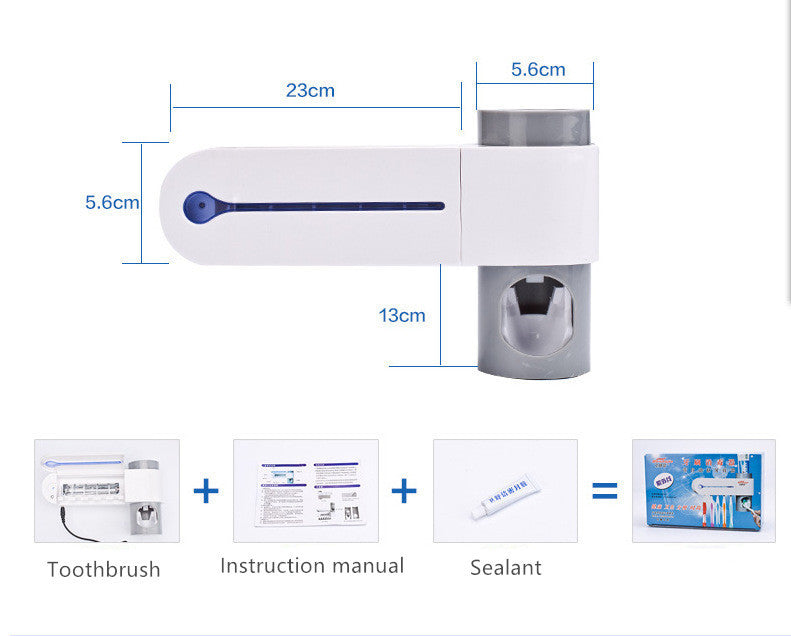 Rosalind – Automatische Tandborstelhouder met UV-desinfectie
