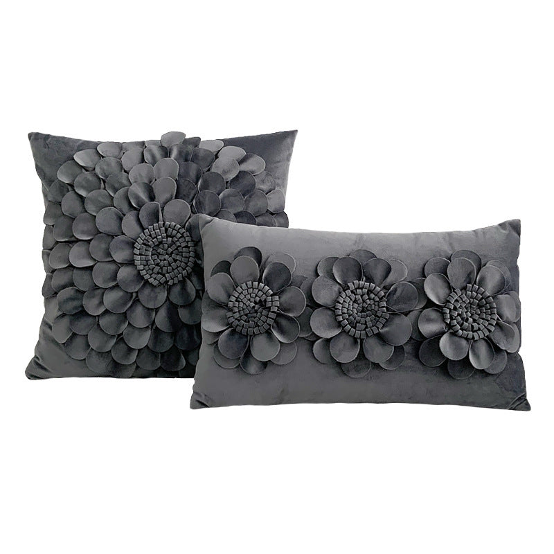 Meadow – Kussenhoes in Eenkleurig Design van Luxe Materialen