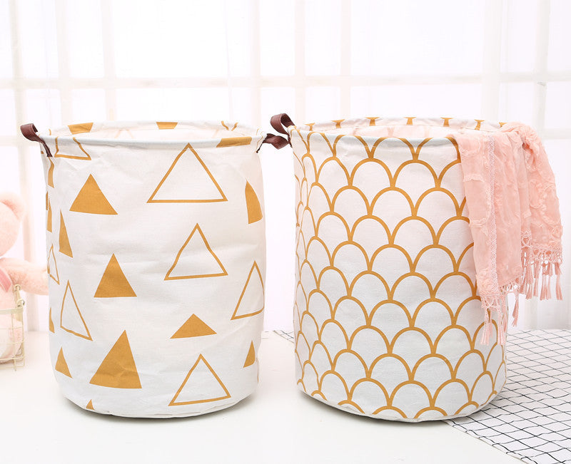 Celeste – Stijlvolle Stoffen Wasmand