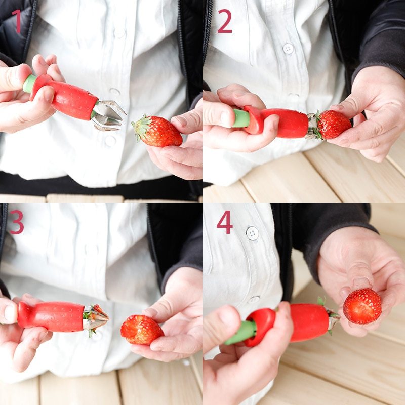 Ambrose – Creatieve Aardbeienonthulser Keuken Gadget