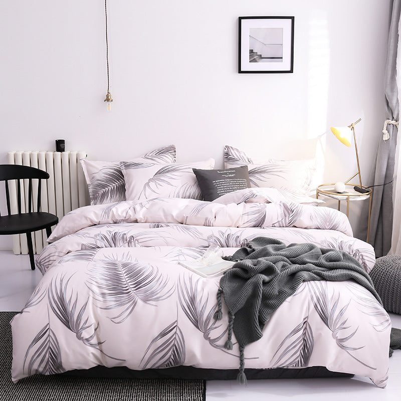 Serenity – Geometrisch Quilt Duvet Dekbedovertrek met 2 Kussenslopen 50x70cm