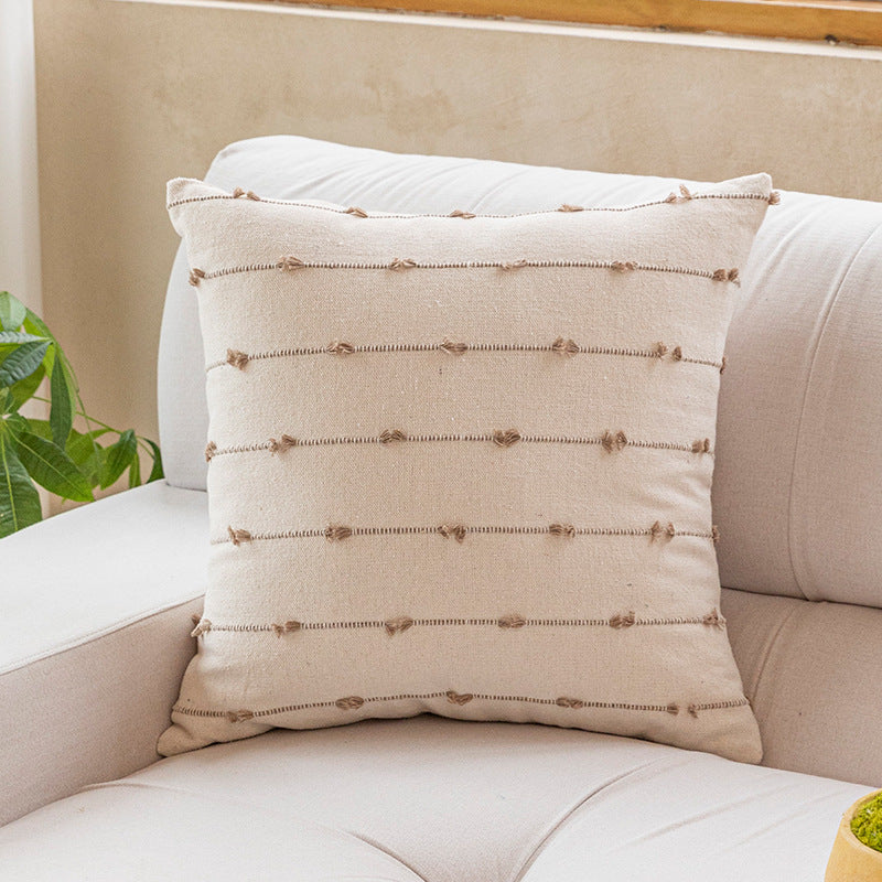 Sebastian – Eenvoudige Katoenen Kussenhoes voor Sofa en Bed