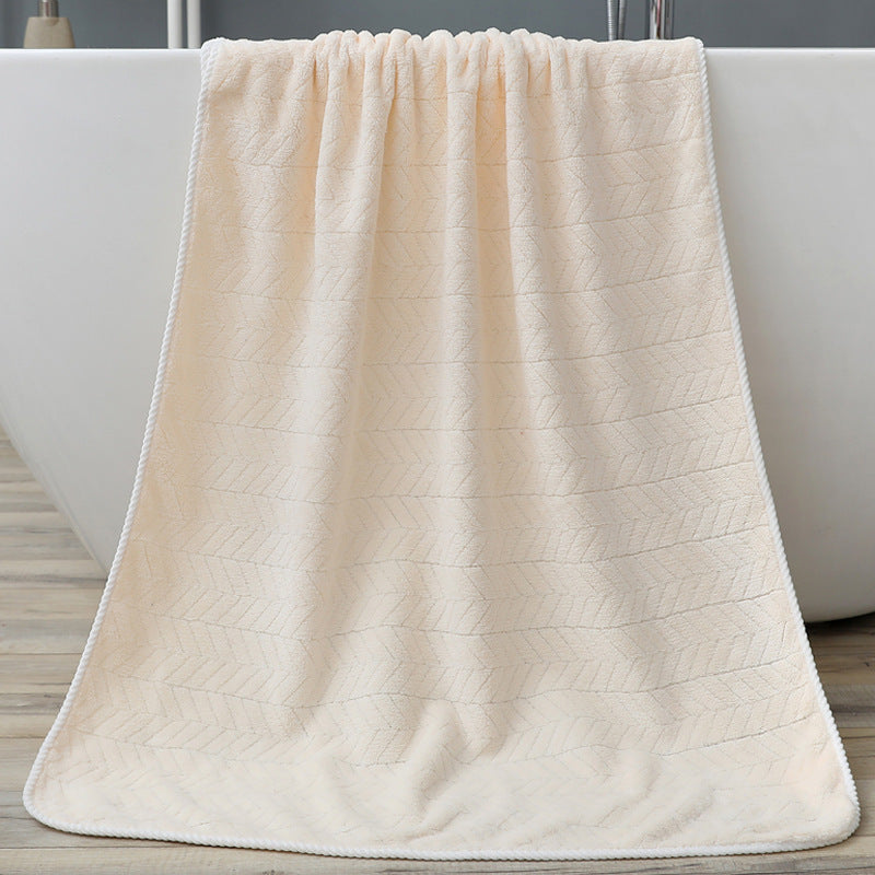 Anneliese – Dikke Coral Fleece Badhanddoek Absorberend