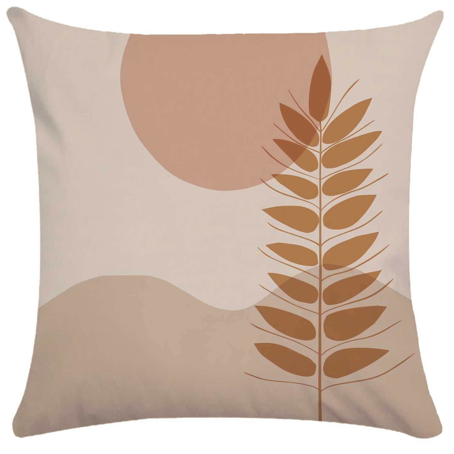 Sienna – Abstracte Vrouwelijke Kussenhoes