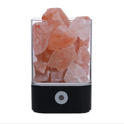Leontine – USB Kristallicht Himalaya Zout LED Lamp