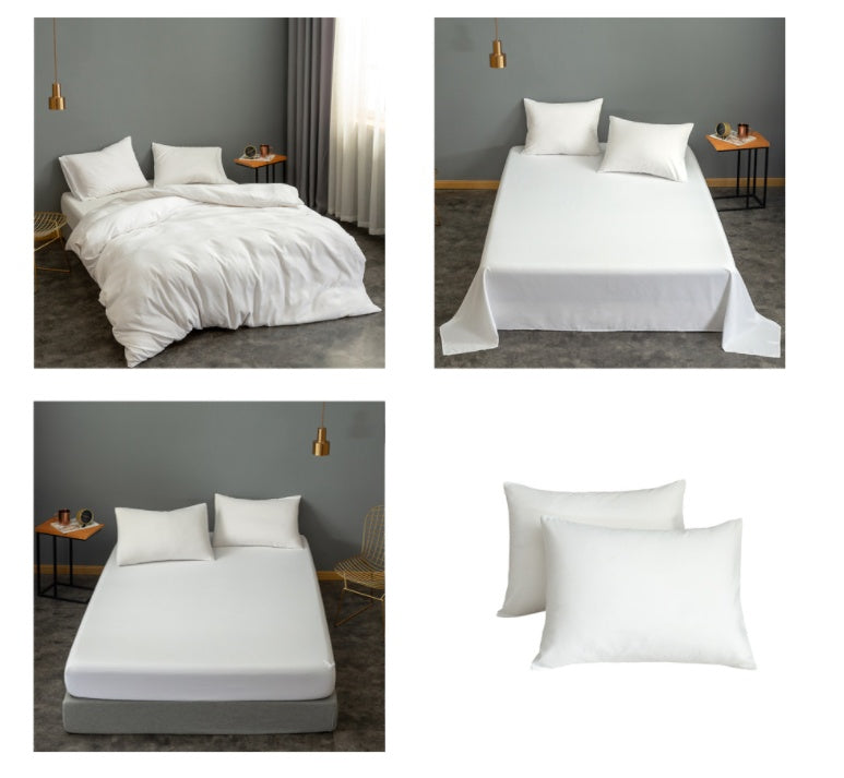Elysia – Luxe Effen Kleur Dekbedovertrek van 100% Polyester