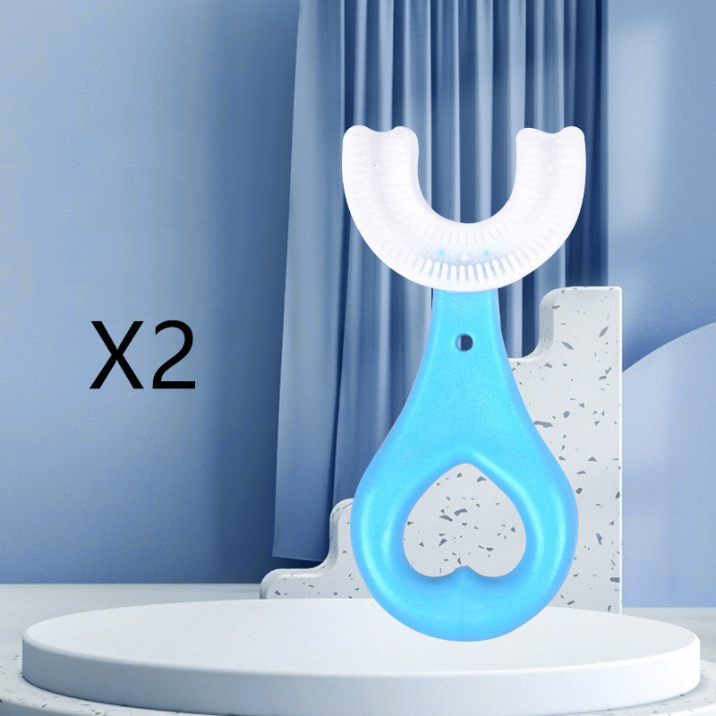 Coraline – Kinder U-vormige Voedselveilige Zachte Rubber Tandenborstel
