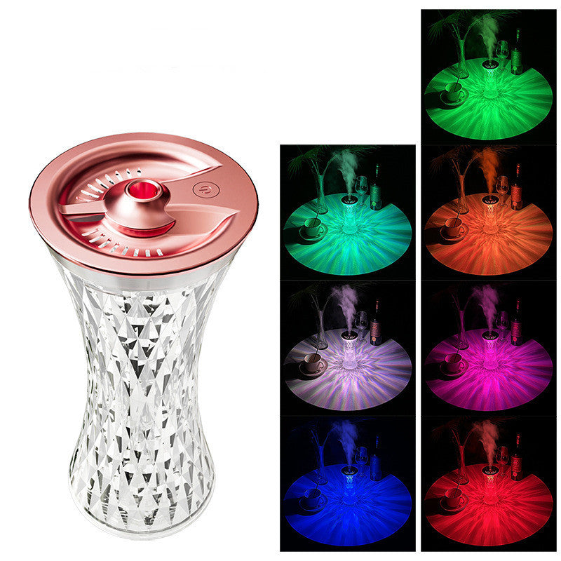 Florian – Desktop Luchtbevochtiger met Romantische Sfeerlamp