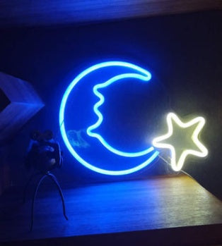 Aurelia – LED Neonlicht met Acryl Achterpaneel voor Kamerversiering