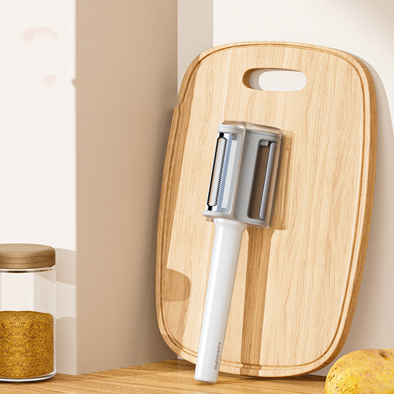 Alaric – RVS Schiller voor Fruit en Aardappelen Drie-in-één Keukentools