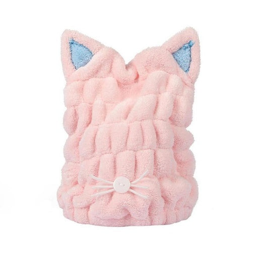 Sylvan – Haardrooghanddoek met Schattige Kattenoren