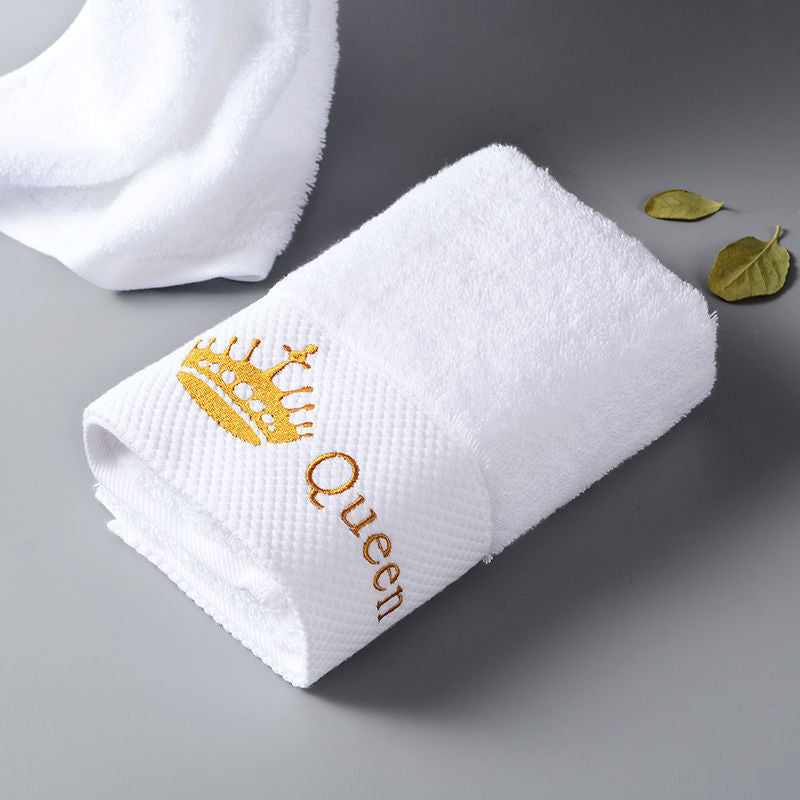 Serenity – Dikke Grote Katoenen Badhanddoek voor Volwassenen in Hotelstijl