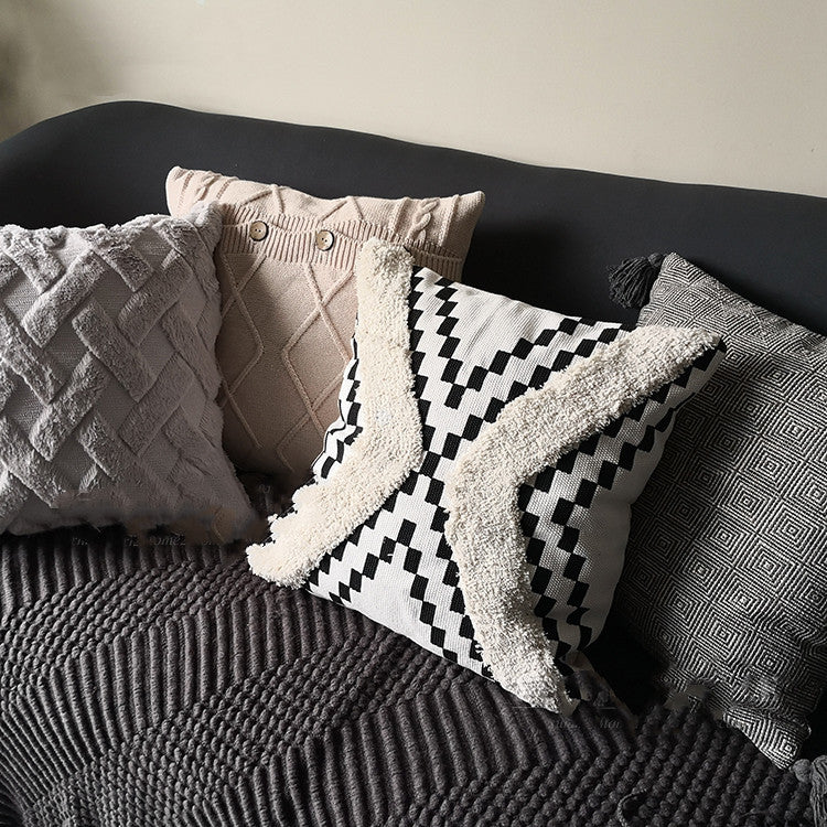 Cypress – Mid-vintage Tassel Kussenhoes van Hout