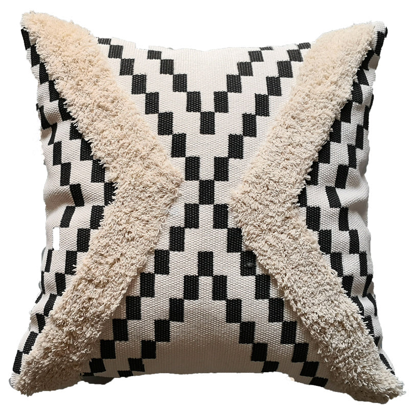 Cypress – Mid-vintage Tassel Kussenhoes van Hout