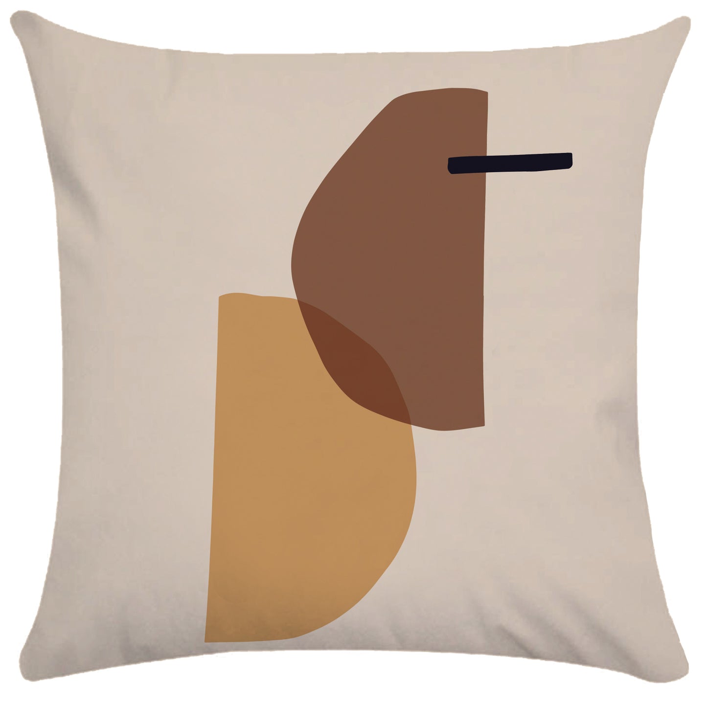 Sienna – Abstracte Vrouwelijke Kussenhoes