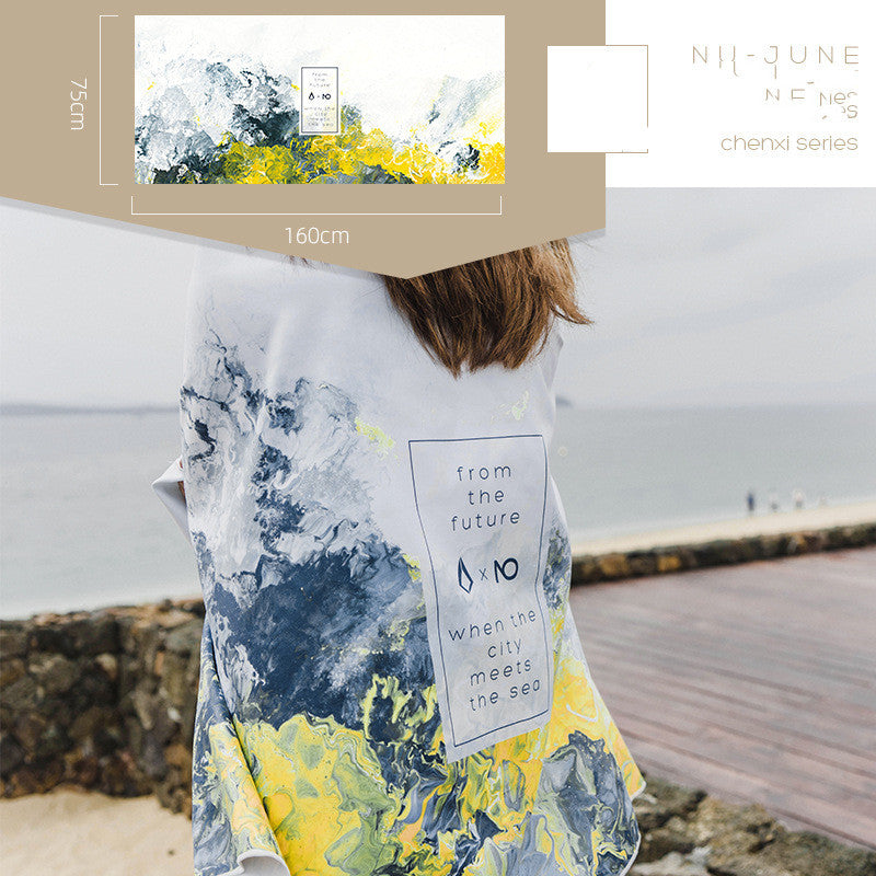 Florian – Sneldrogende Strandhanddoek