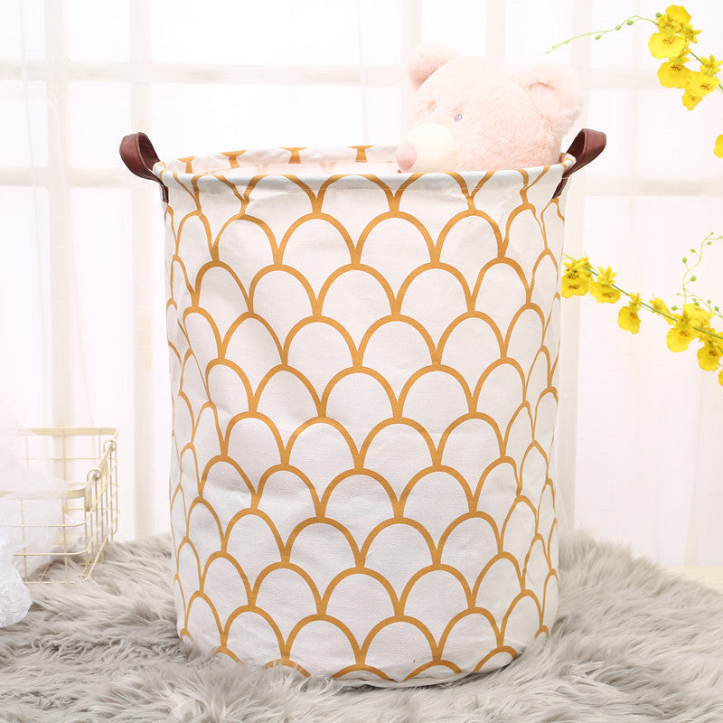 Celeste – Stijlvolle Stoffen Wasmand