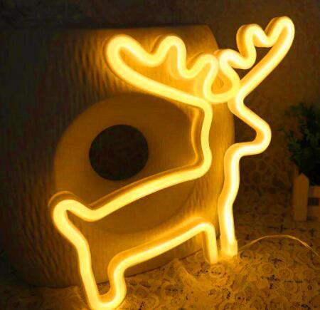 Aurelia – LED Neonlicht met Acryl Achterpaneel voor Kamerversiering