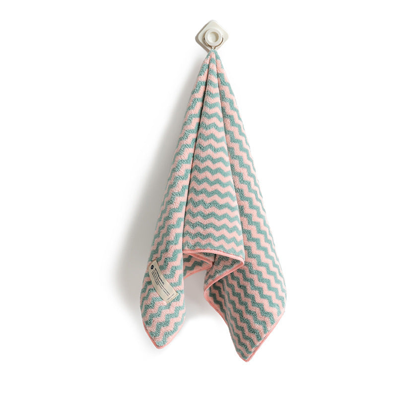Lavinia – Absorberende Handdoek van Koraal Fleece