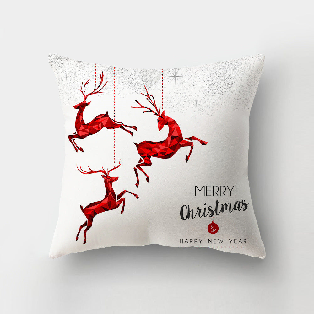 Cypress – Kerstmis Cartoon Kussenhoes voor Sofa en Kantoor