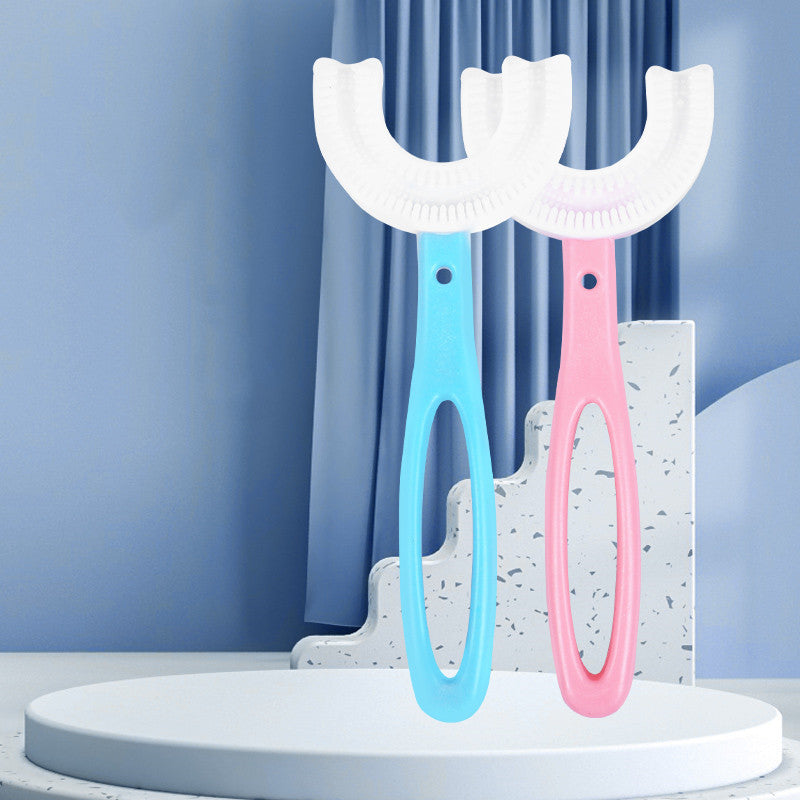 Coraline – Kinder U-vormige Voedselveilige Zachte Rubber Tandenborstel