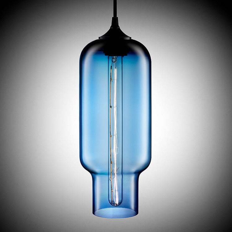 Lucian – Industriële Hanglamp van Glas voor Moderne Interieurs