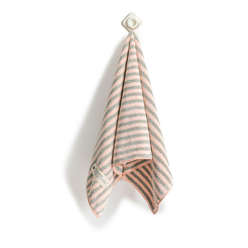 Lavinia – Absorberende Handdoek van Koraal Fleece