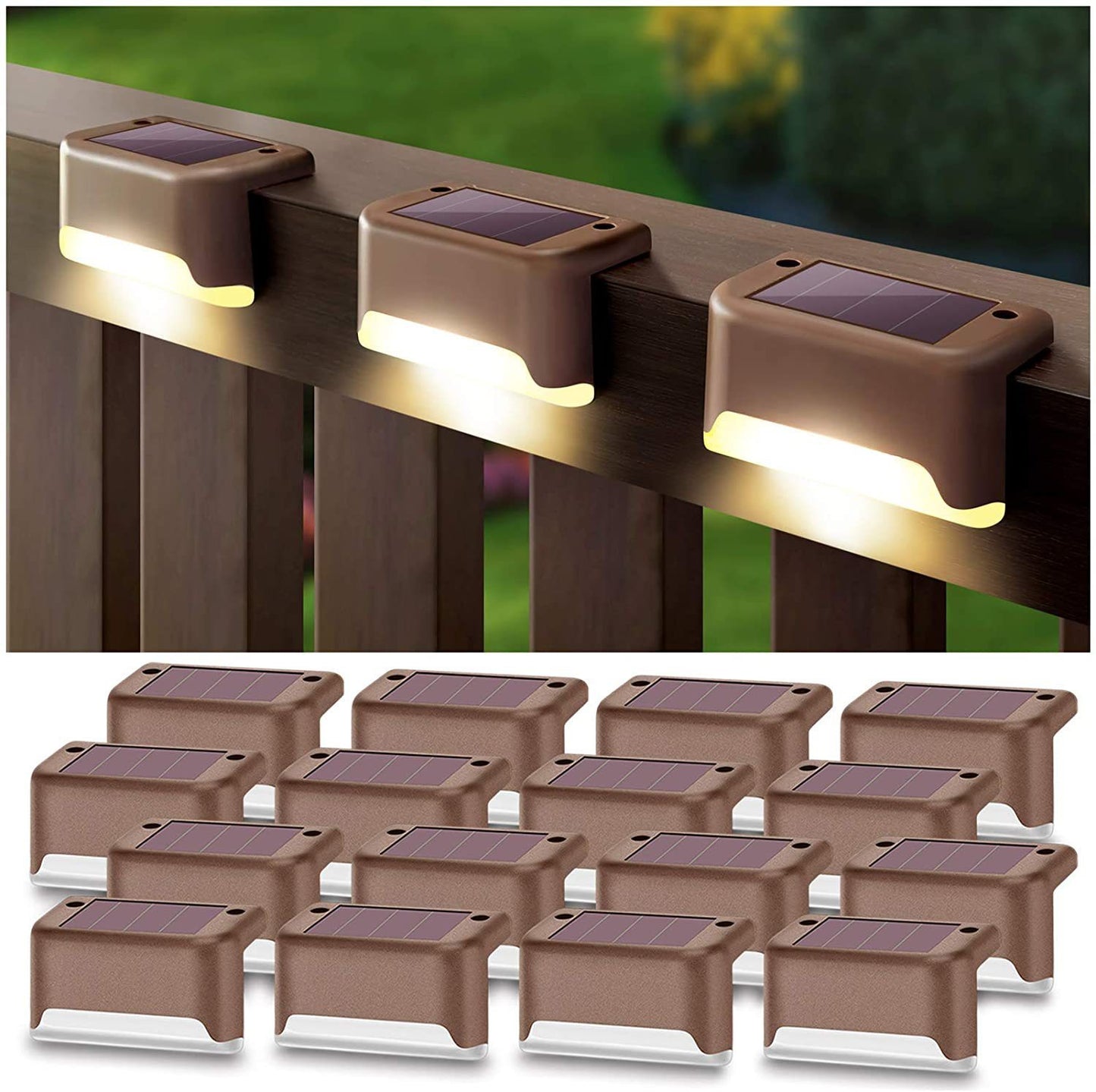 Orion – Solar Tuinlamp Buiten Licht LED Gidslamp Trapverlichting Balkon Decoratie Waterdicht
