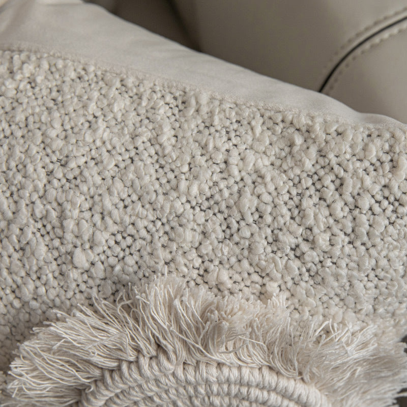 Lysander – Eenvoudige Beige Katoenen Linnen Kussenhoes