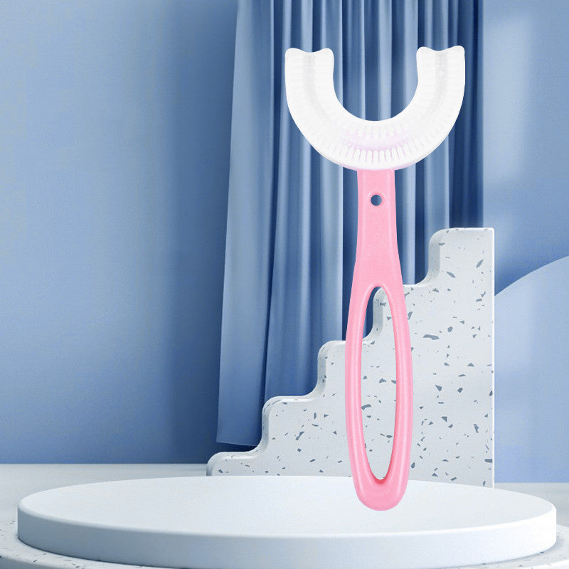 Coraline – Kinder U-vormige Voedselveilige Zachte Rubber Tandenborstel