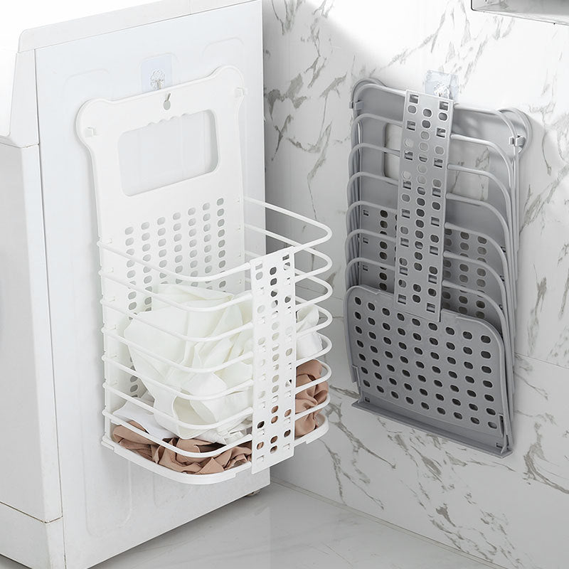 Coralie – Vouwbare Wasmand met Handvat voor Vuile Kleding en Speelgoed