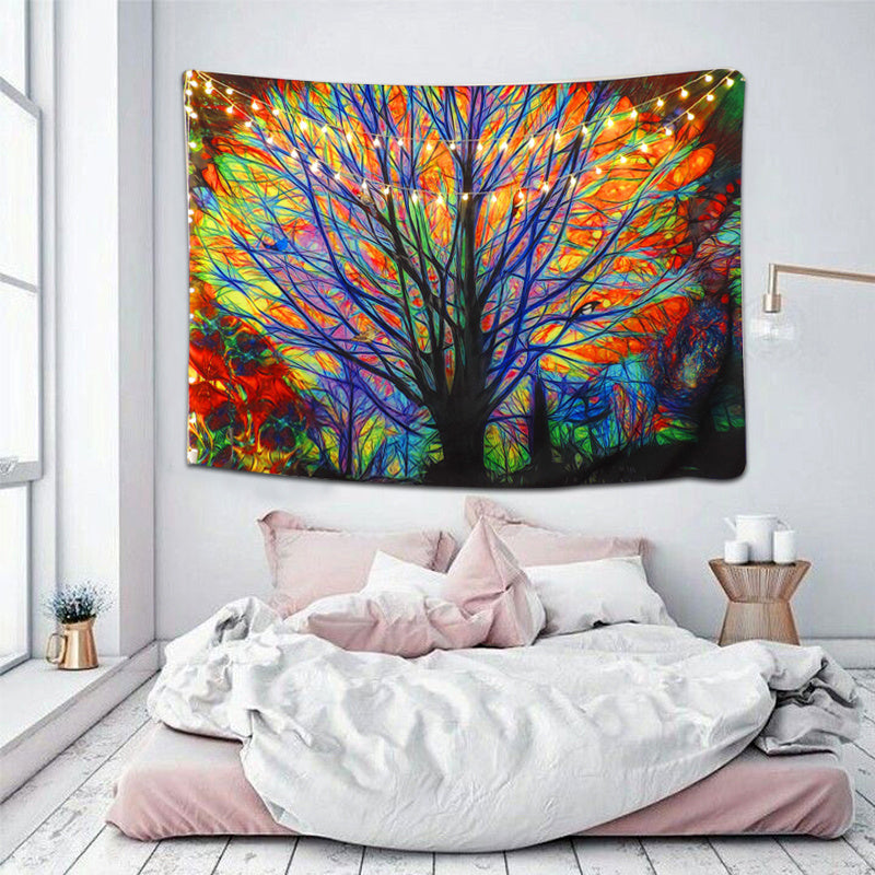 Octavian – Kleurrijk Boom Forest Tapisserie