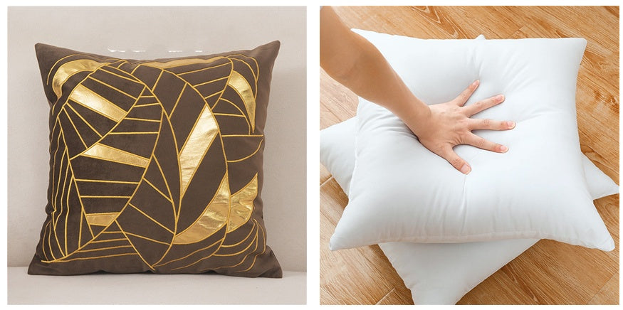 Ophelia – Gouden Kussenhoes van Dutch Velvet