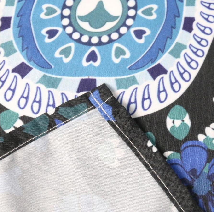 Maximilian – Geprinte Mandala Wandtapijt Wanddecoratie
