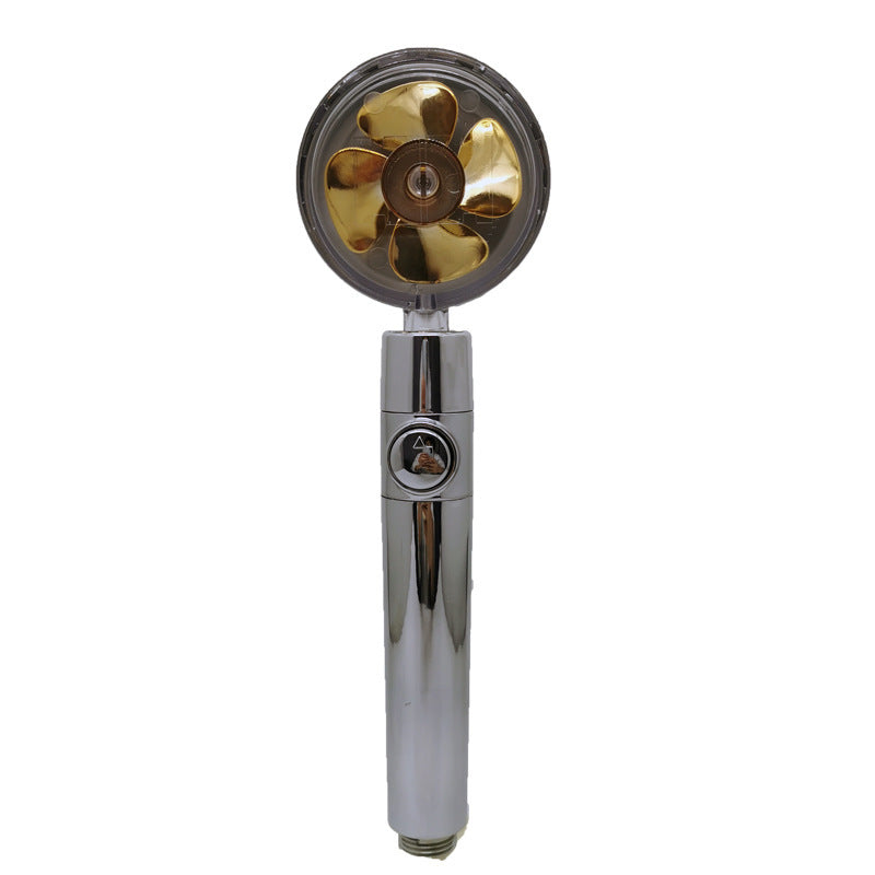 Maximilian – Turbocharged Handdouchekop met Stopknop en Katoenen Filter