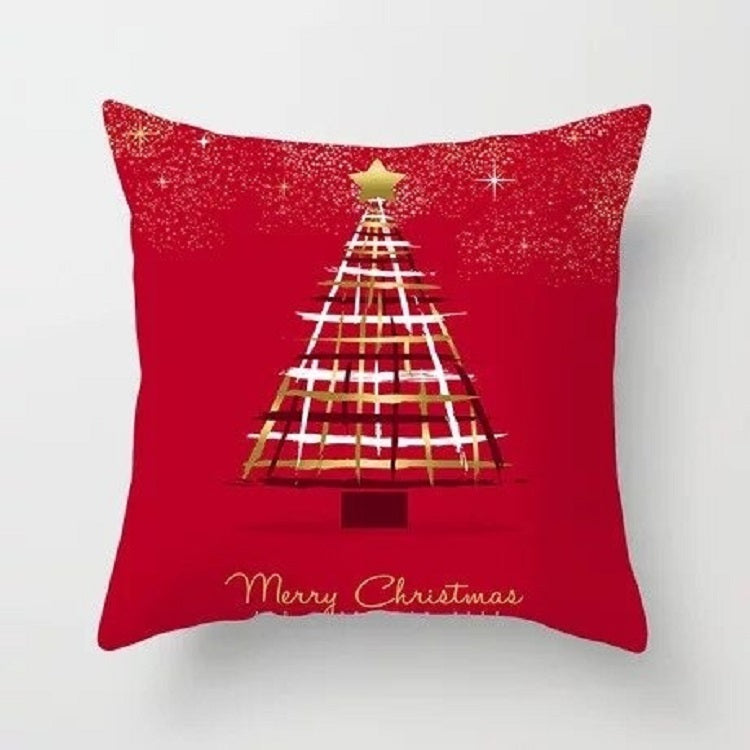Cypress – Kerstmis Cartoon Kussenhoes voor Sofa en Kantoor