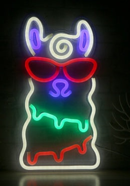 Aurelia – LED Neonlicht met Acryl Achterpaneel voor Kamerversiering