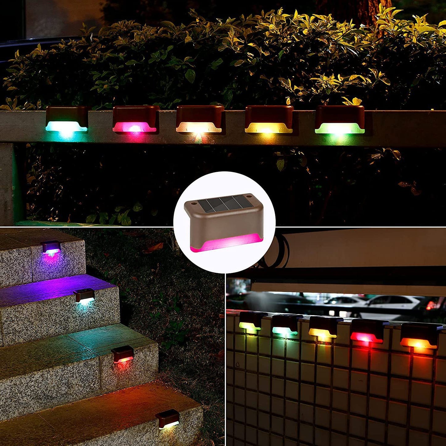 Orion – Solar Tuinlamp Buiten Licht LED Gidslamp Trapverlichting Balkon Decoratie Waterdicht
