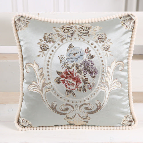 Ambrose – Europese Stijl Kussen met Bloemenpatroon