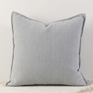 Theodosia – Herringbone Patroon Chenille Kussenhoes