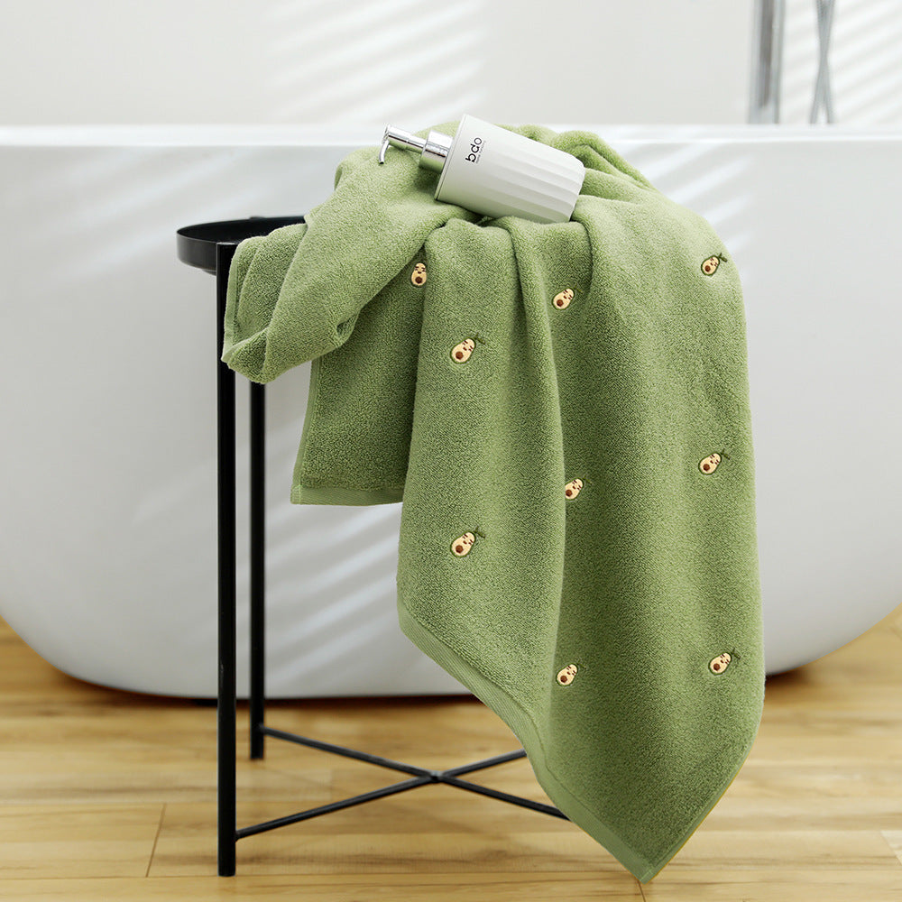 Orion – Avocado Katoenen Badhanddoek