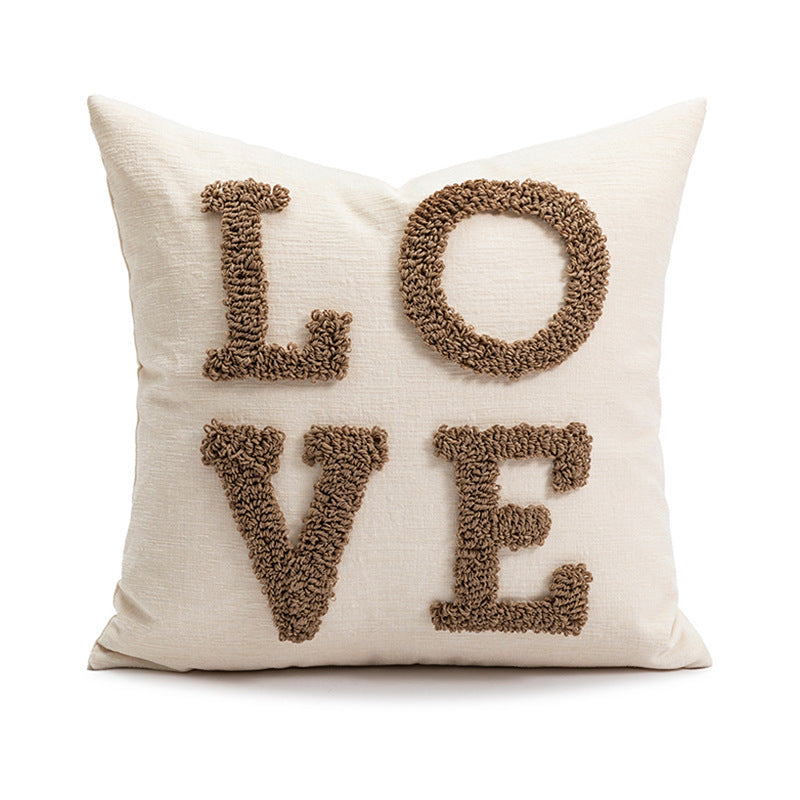 Persephone – Decoratieve Rode Kerst Snoeppop Kussen