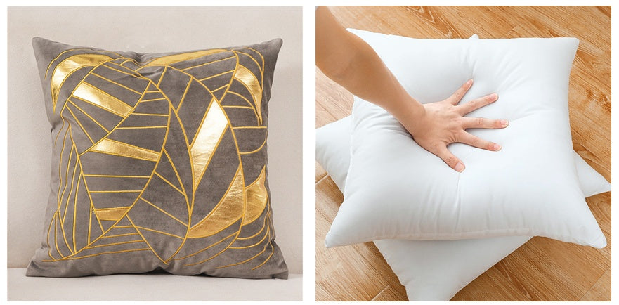 Ophelia – Gouden Kussenhoes van Dutch Velvet