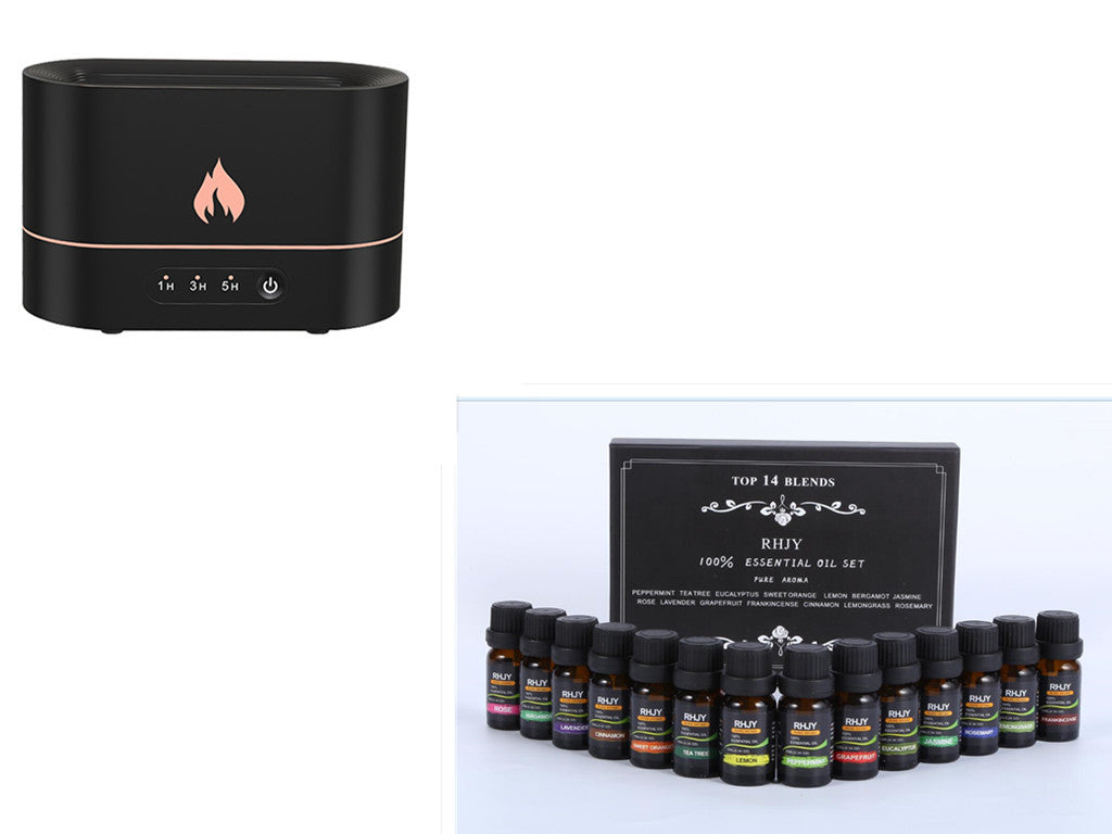 Alaric – Stille Aromatherapie Machine voor Thuis met Sfeerverlichting en Vernevelaar