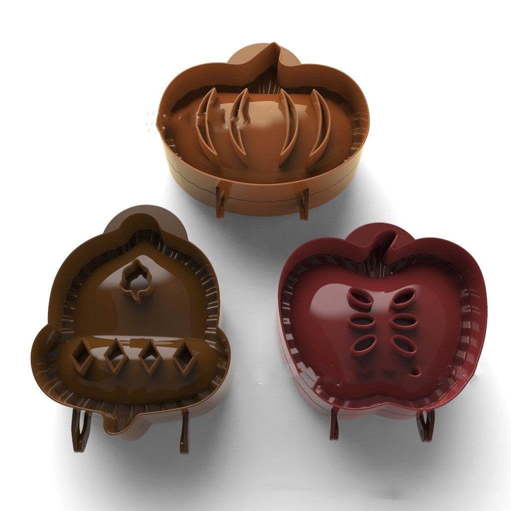 Rosalind – Set van 3 Herfst Hand Taart Mallen voor Kerstbakken