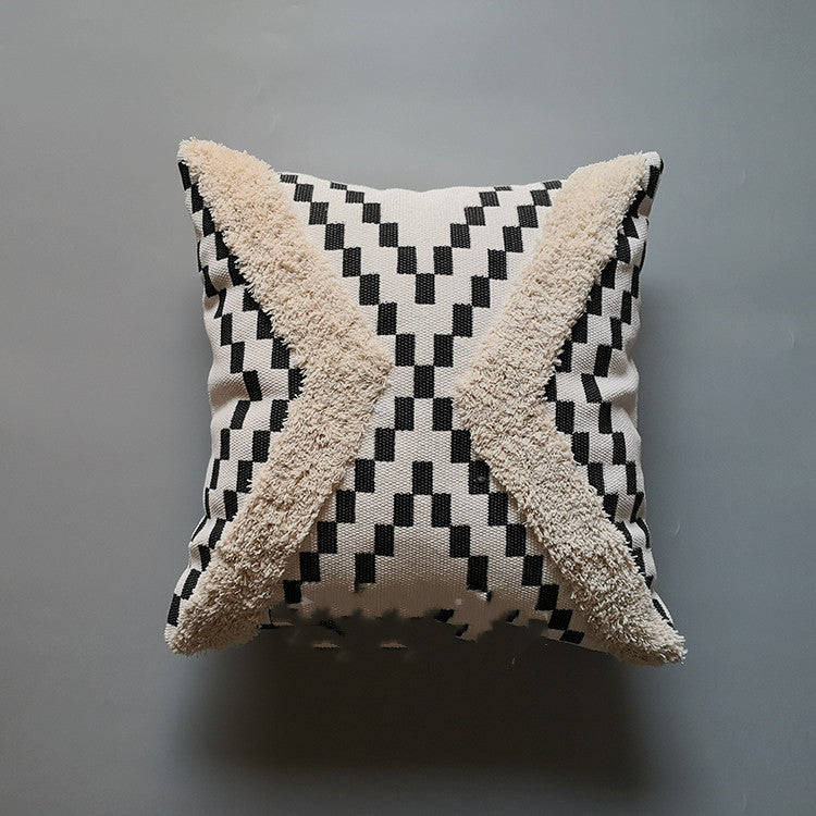 Cypress – Mid-vintage Tassel Kussenhoes van Hout