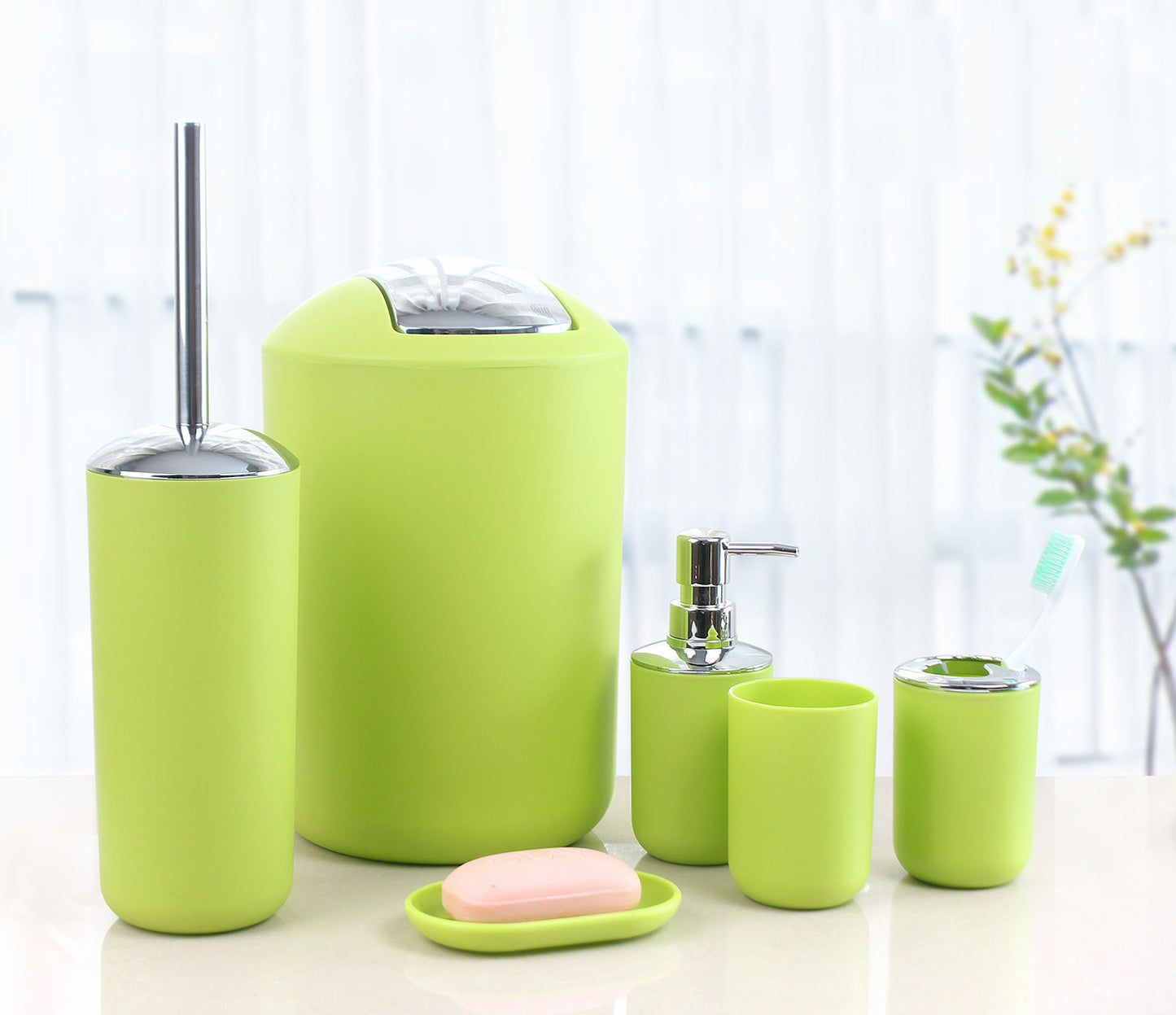 Isidore – Zesdelige Badkamer Set