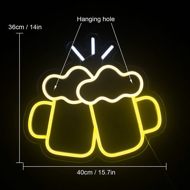 Alaric – Decoratieve Neonlamp voor een Betoverende Sfeer