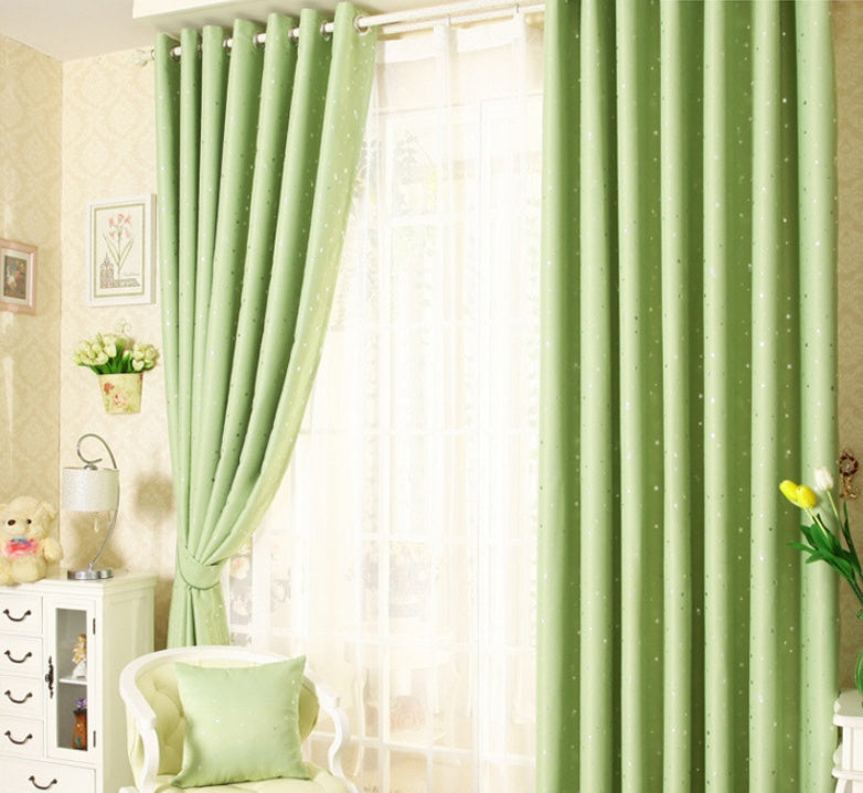 Summit – Sterrenprint Perforated Gordijn