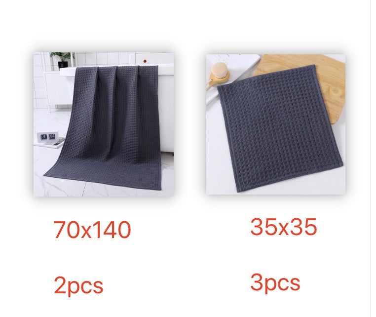 Brio – Sneldrogende Badhanddoek van 100% Katoen